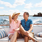 couple on boat